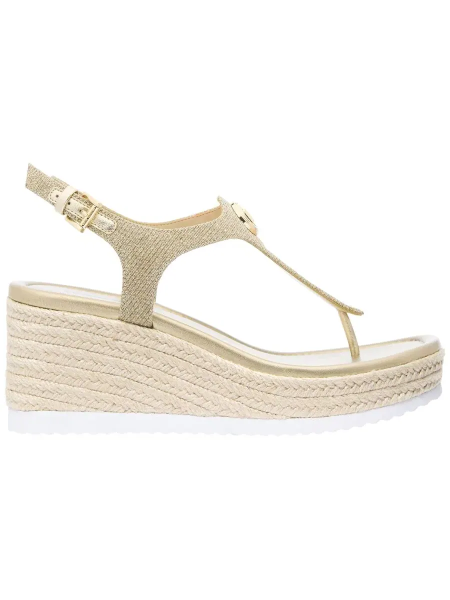 Женские сандалии на танкетке Val Thong Michael Kors — изображение 2 из 4