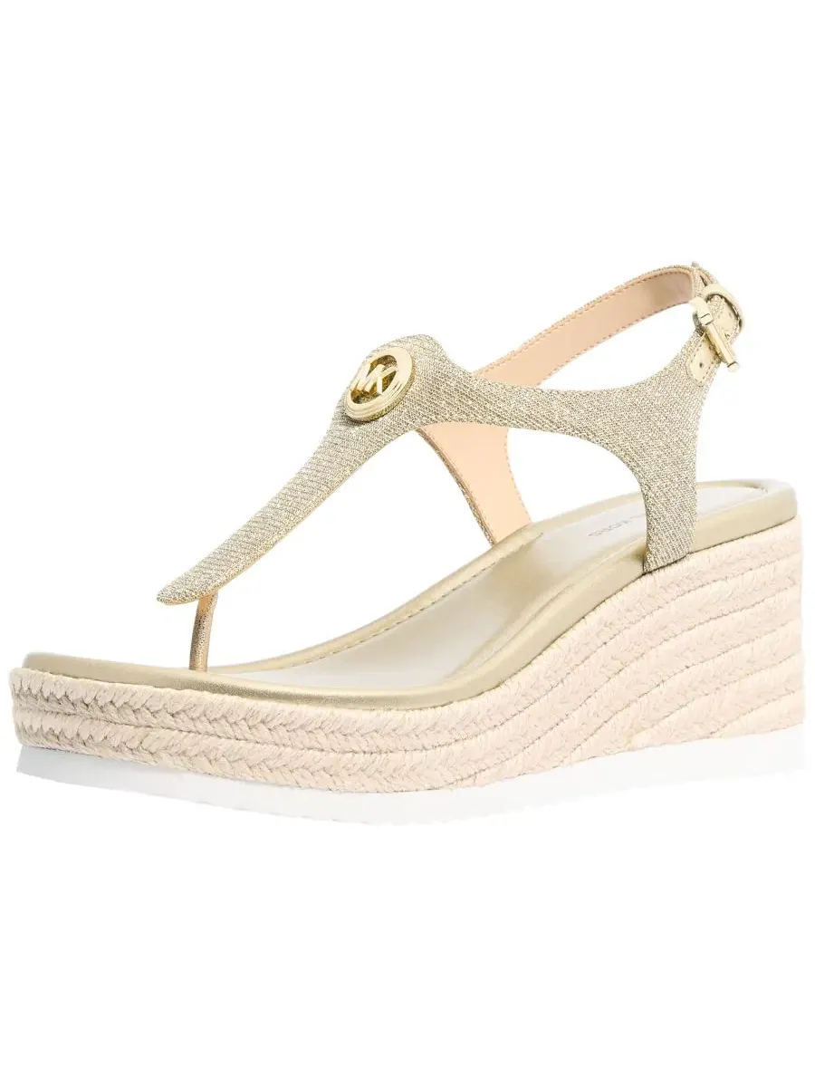 Женские сандалии на танкетке Val Thong Michael Kors — изображение 4 из 4