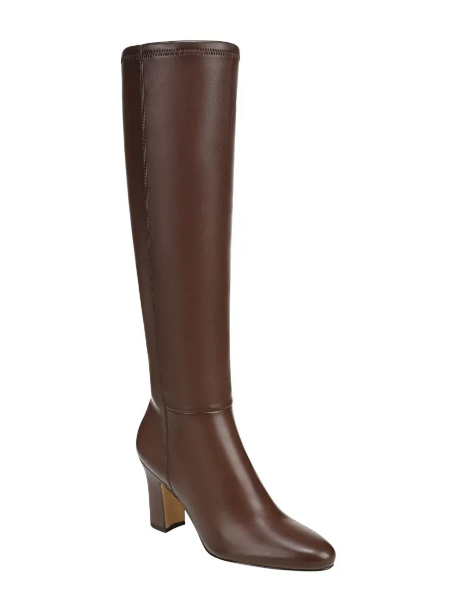 Женские сапоги Franco Sarto Walnut Brown Faux Leather