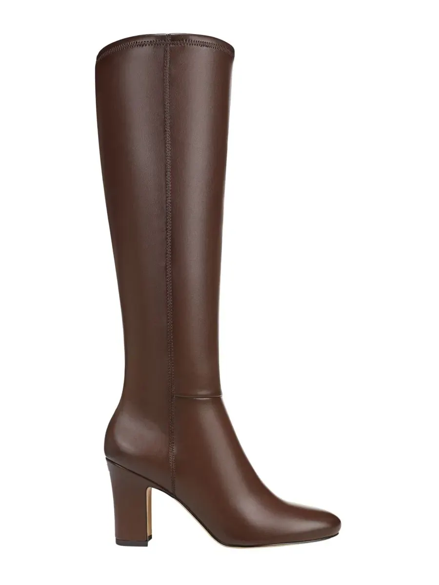 Женские сапоги Franco Sarto Walnut Brown Faux Leather — изображение 2 из 5, коричневый