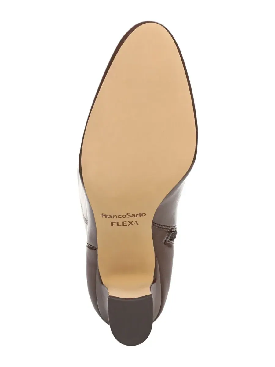 Женские сапоги Franco Sarto Walnut Brown Faux Leather — изображение 5 из 5, коричневый