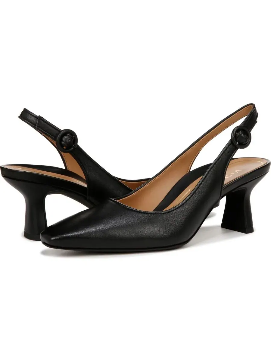 Туфли Perris Slingback с каблуком 5-7.5 см Vionic — изображение 2 из 3, черный