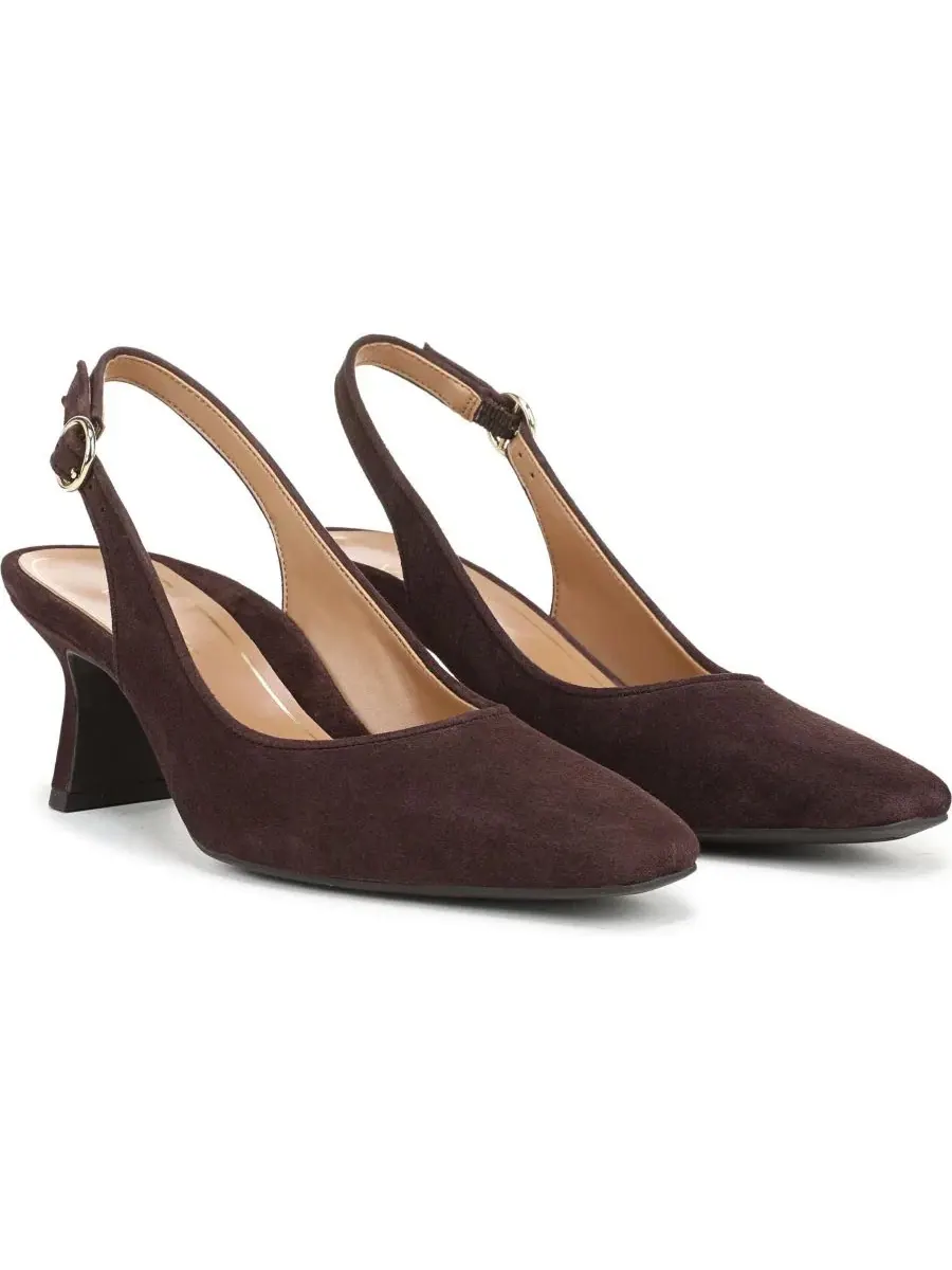 Туфли Perris Slingback с квадратным носком Vionic — изображение 2 из 3, черный