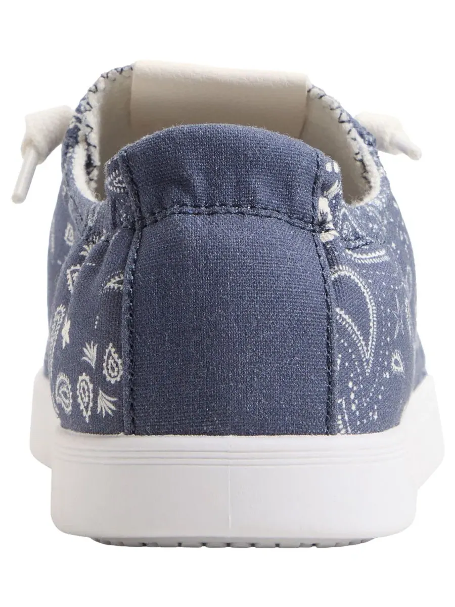 Кроссовки повседневные с текстурным верхом Mauka Lace-Up Roxy — изображение 3 из 5, синий индиго