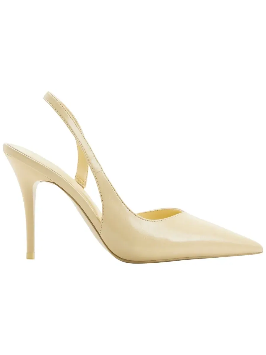 Туфли-лодочки с ремешком Amilie Slingback ALDO — изображение 2 из 5, светлый желтый