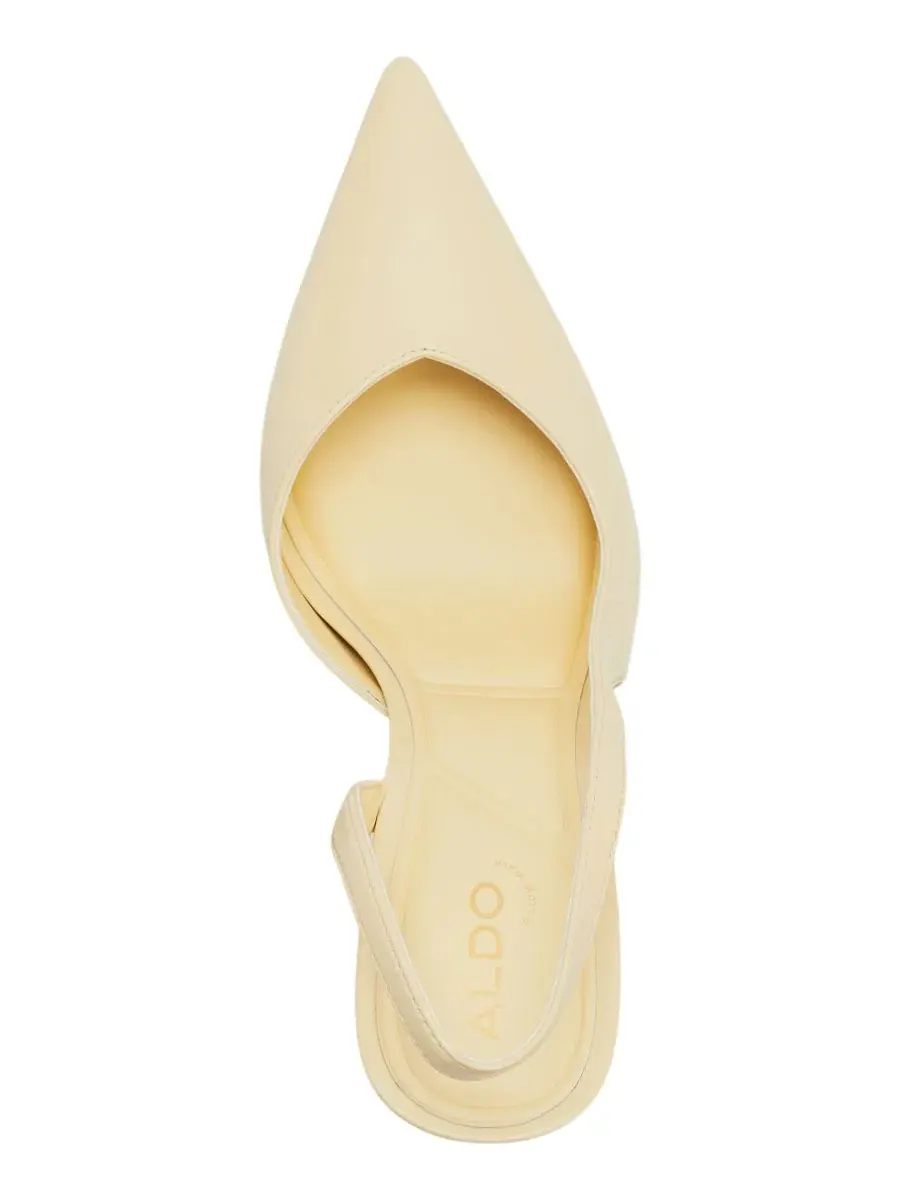 Туфли-лодочки с ремешком Amilie Slingback ALDO — изображение 4 из 5, светлый желтый