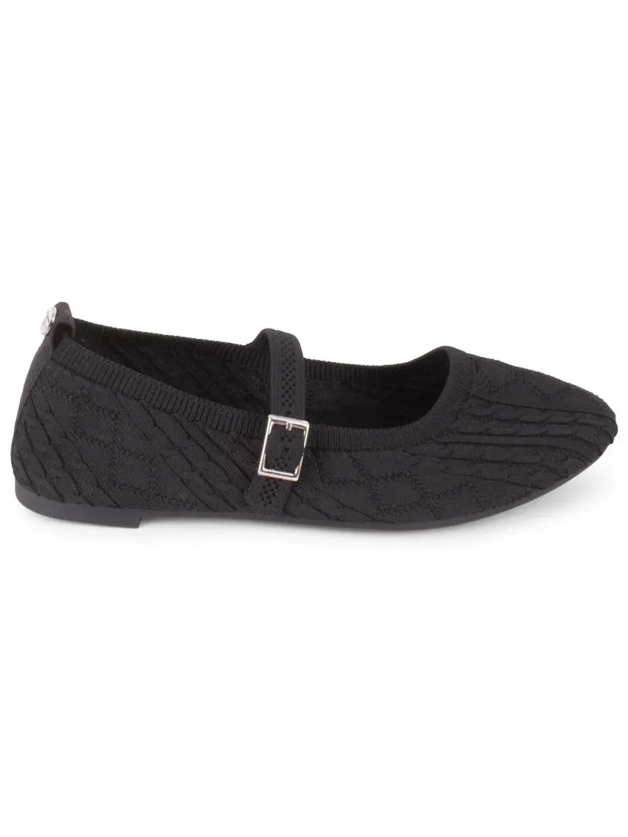 Женские балетки Montpellier Slip-On Mary Jane Tahari — изображение 2 из 6, черный