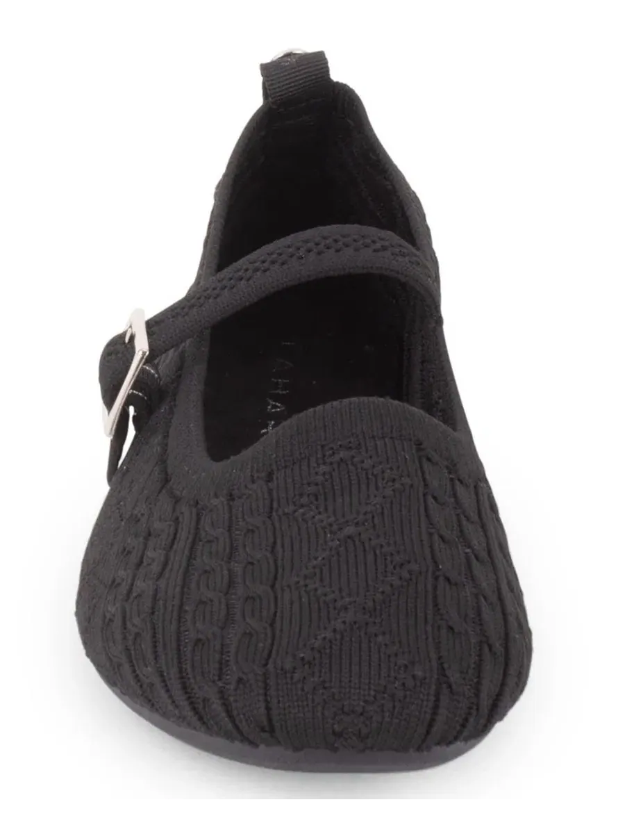 Женские балетки Montpellier Slip-On Mary Jane Tahari — изображение 6 из 6, черный