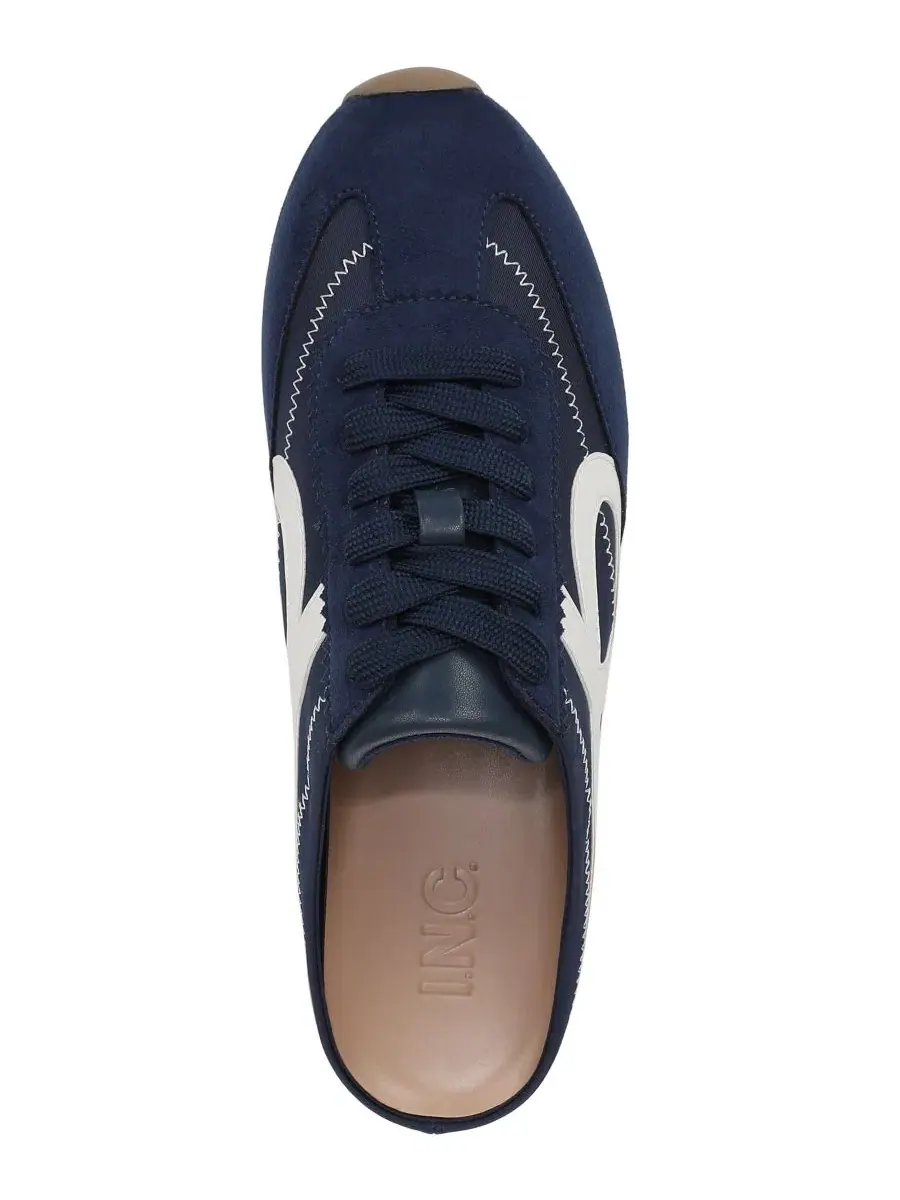 Женские слипоны-мюли Maerry Sneaker Mules I.N.C. International Concepts — изображение 4 из 5, темно-синий
