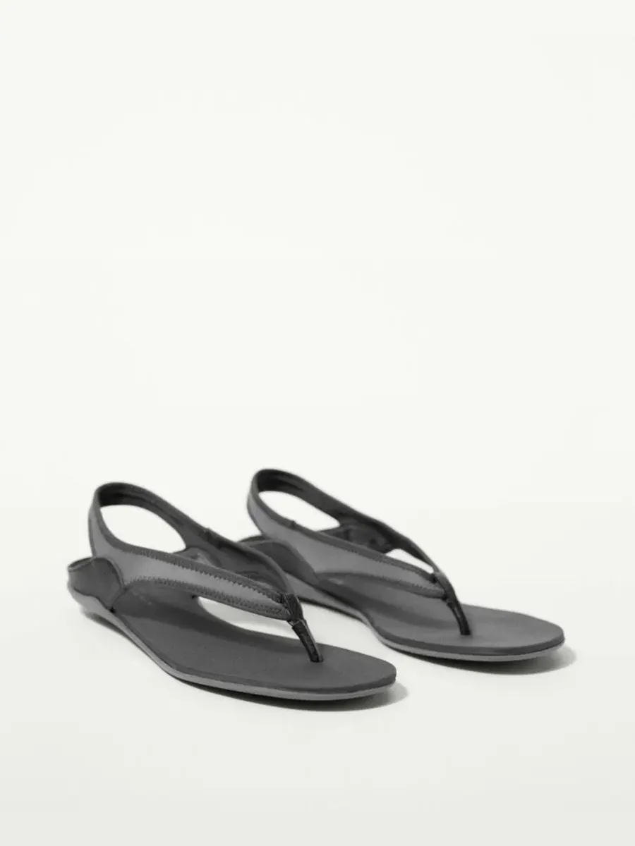 Сандалии с открытым носком и ремешком на мыске, Neoprene Strap MANGO