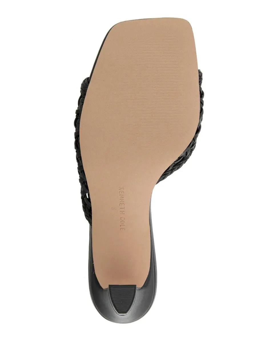 Сандалии на каблуке Arita с одним ремешком Kenneth Cole New York — изображение 5 из 8, черный