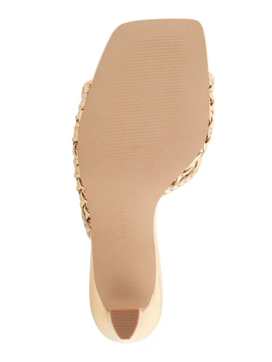 Босоножки-сандалии Arita Single Strap Slip-On Kenneth Cole New York — изображение 5 из 8, золотистый