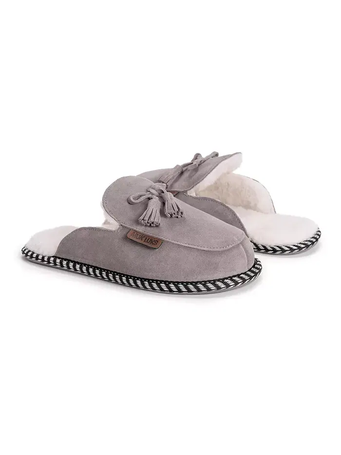 Женские тапочки Cosette Mule MUK LUKS — изображение 5 из 5, бежевый