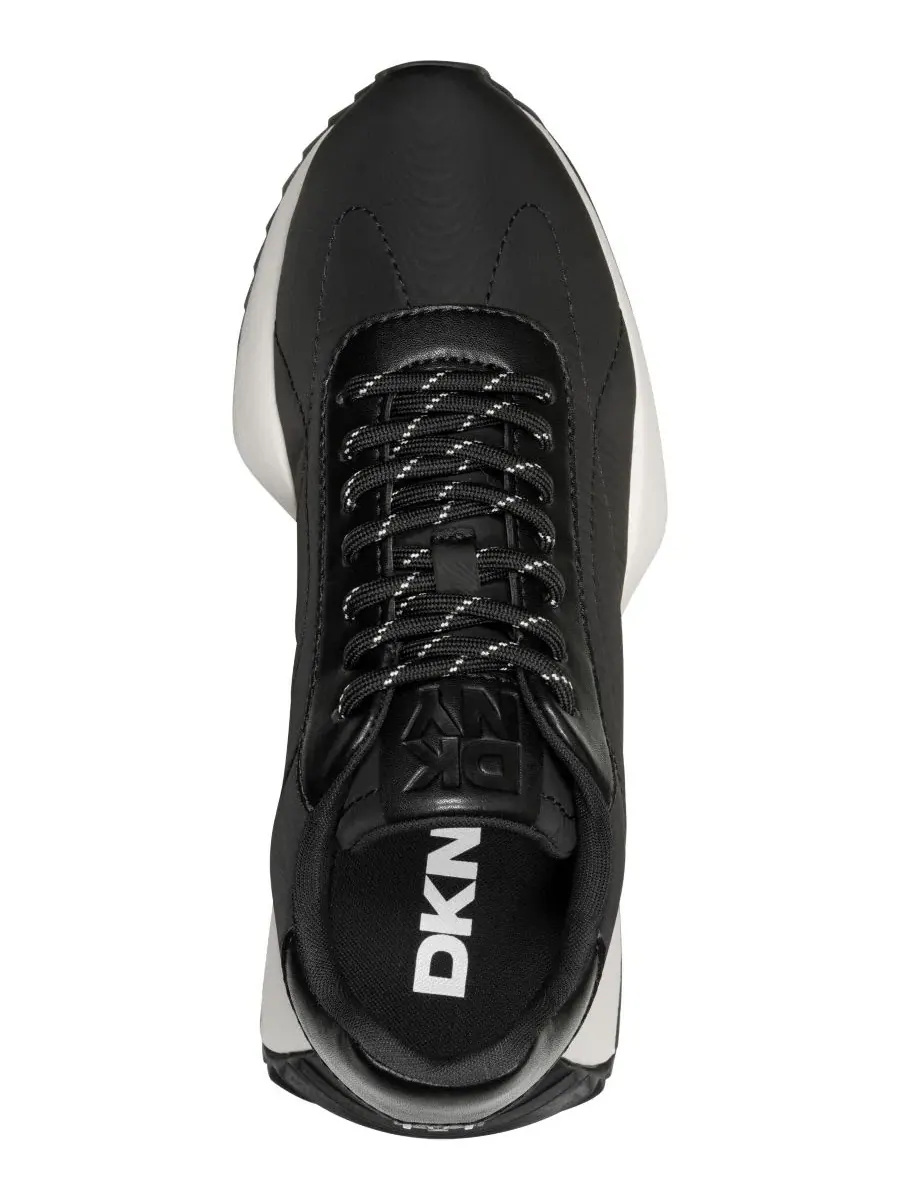 Кроссовки женские на шнуровке Natanya DKNY — изображение 3 из 5, черный