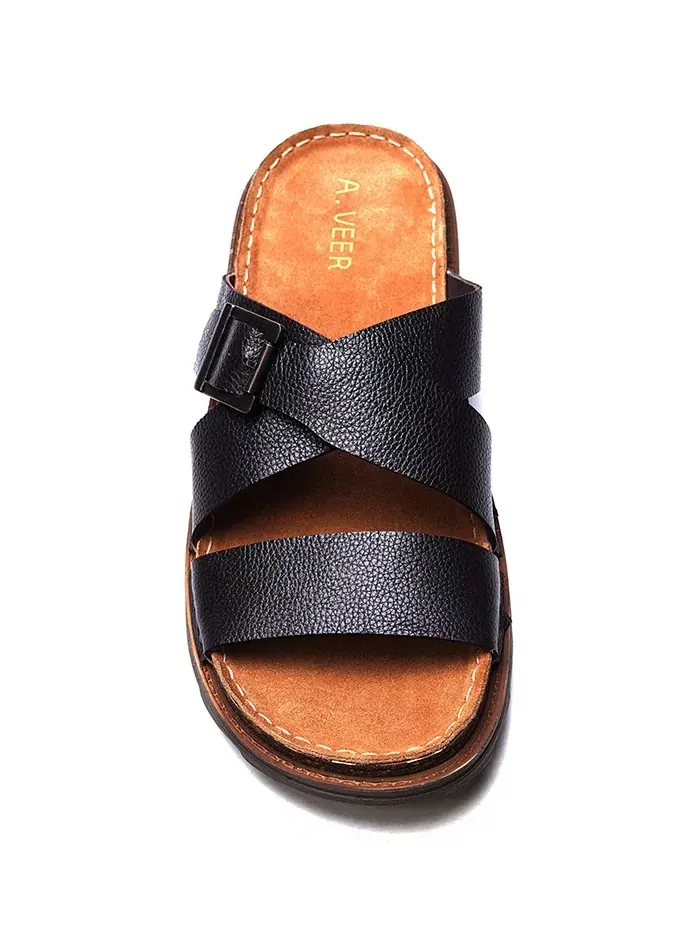 Мужские сандалии Baliya One Strap A. Veer — изображение 2 из 6, коричневый