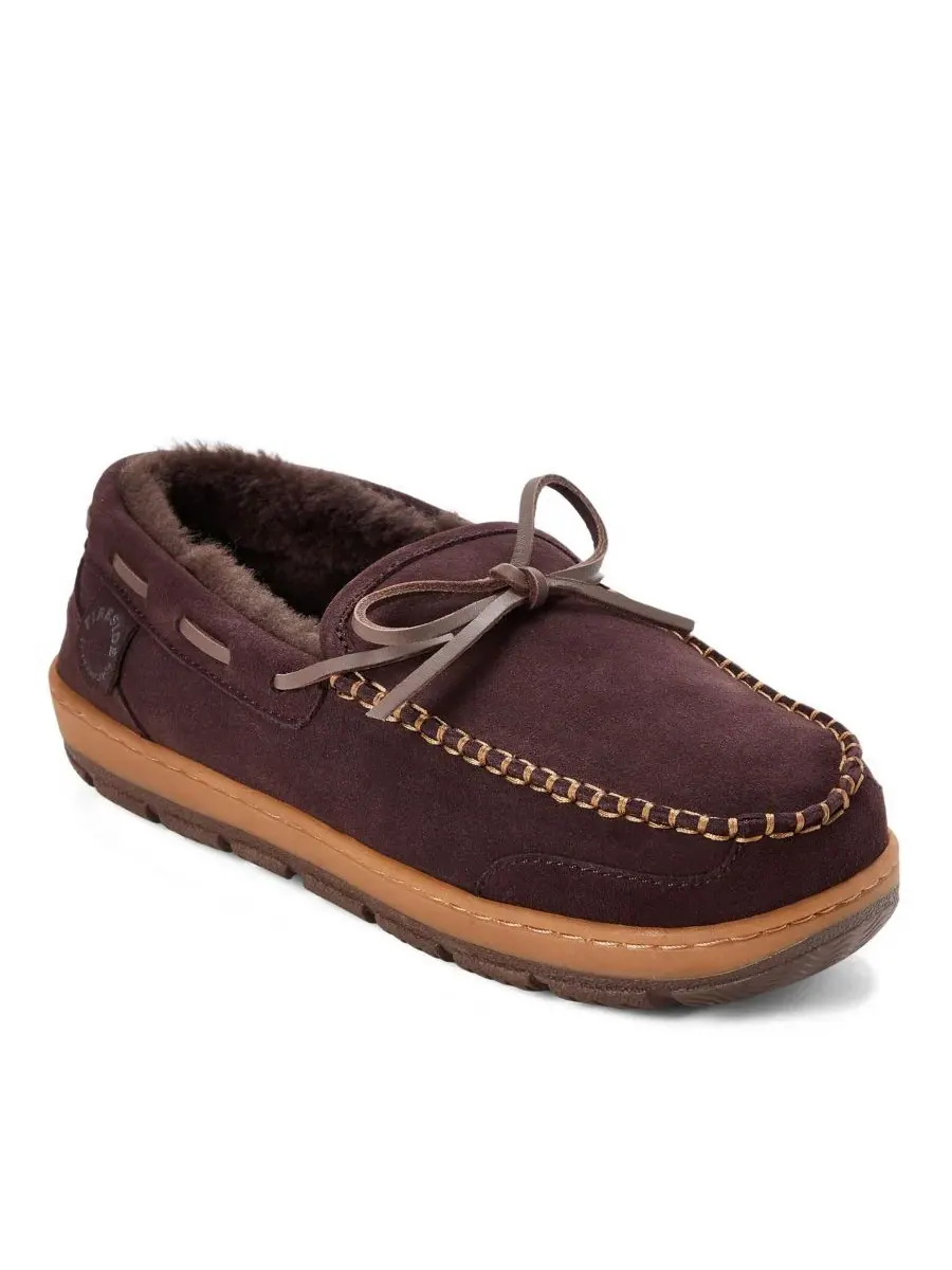 Dearfoams Мужские мокасины Forster из натуральной овчины