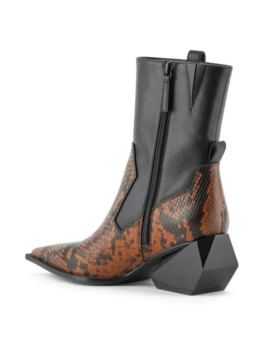 Womens Ricky West Mid II United Nude — изображение 4 из 6, сепия