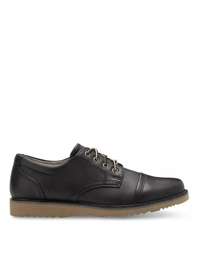 Мужские туфли-оксфорды Ike Cap Toe Eastland Shoe — изображение 4 из 8, черный
