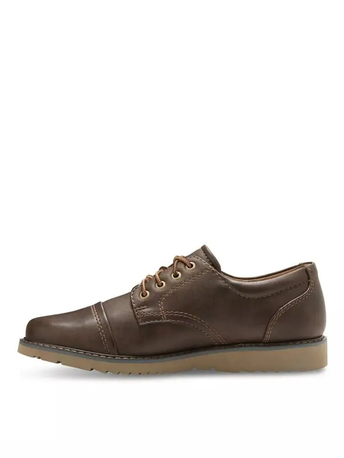 Мужские туфли-оксфорды Ike Cap Toe Eastland Shoe — изображение 4 из 9, коричневый