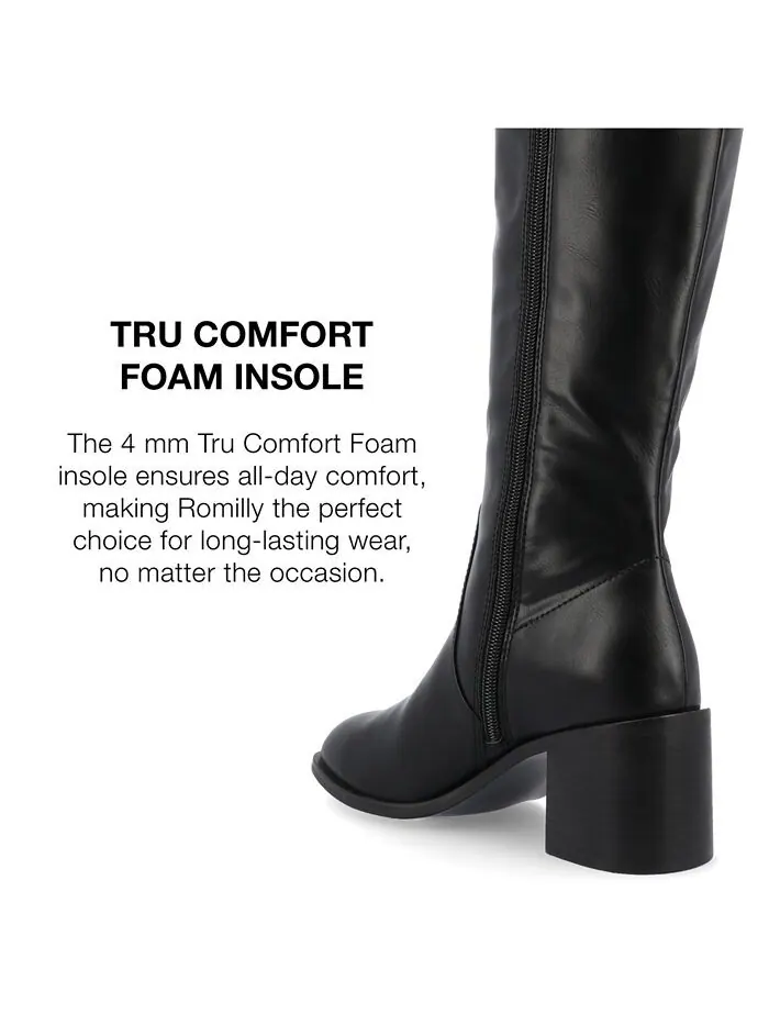 Женские ботинки из пеноматериала Romilly Tru Comfort на широкой ширине, стандартный наборный каблук — изображение 8 из 8