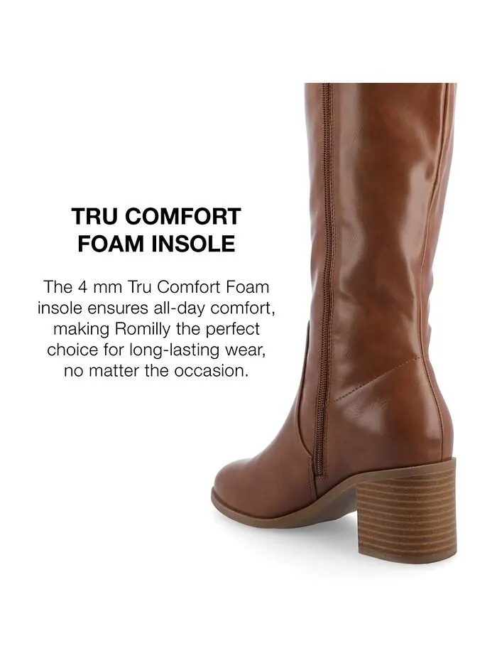 Женские ботинки из пеноматериала Romilly Tru Comfort на широкой ширине, стандартный наборный каблук — изображение 8 из 8