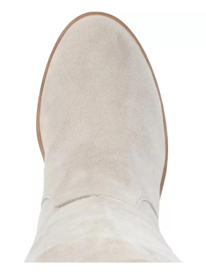 Женские сапоги Romilly Wide Width Round Toe Block Cabble High до колена Journee Collection — изображение 4 из 8, серый