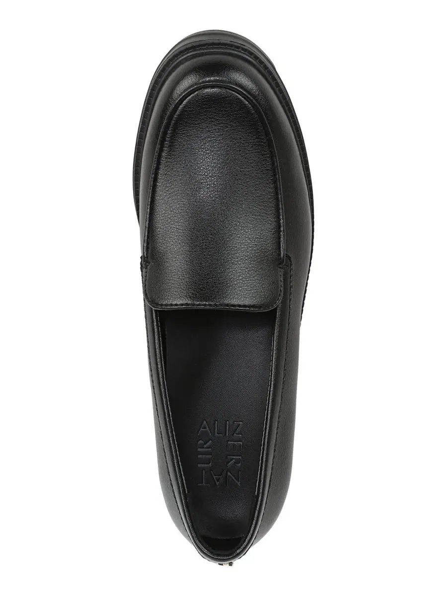 Женские слипоны на платформе с каблуком 5,7 см, Luly Slip-On Loafers Naturalizer — изображение 4 из 5, черный