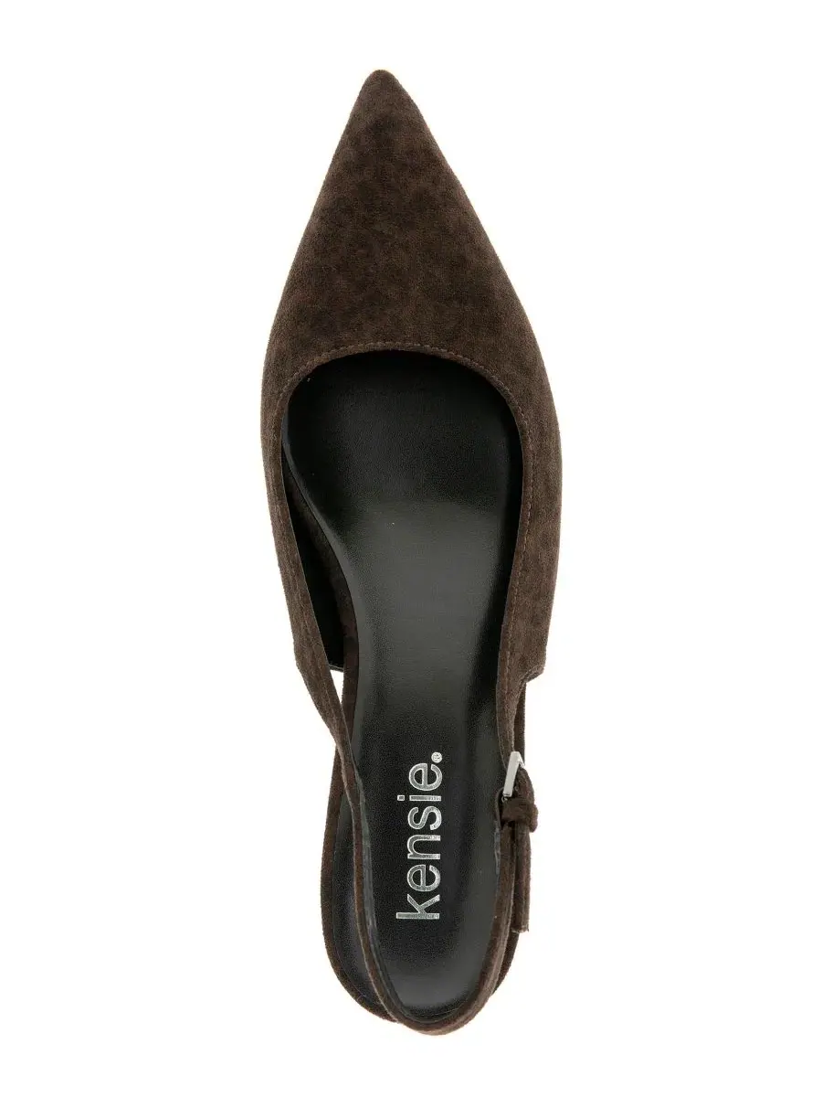 Туфли-лодочки Jace на каблуке-рюмочке Kensie, Espresso Leopard — изображение 4 из 5, бежевый