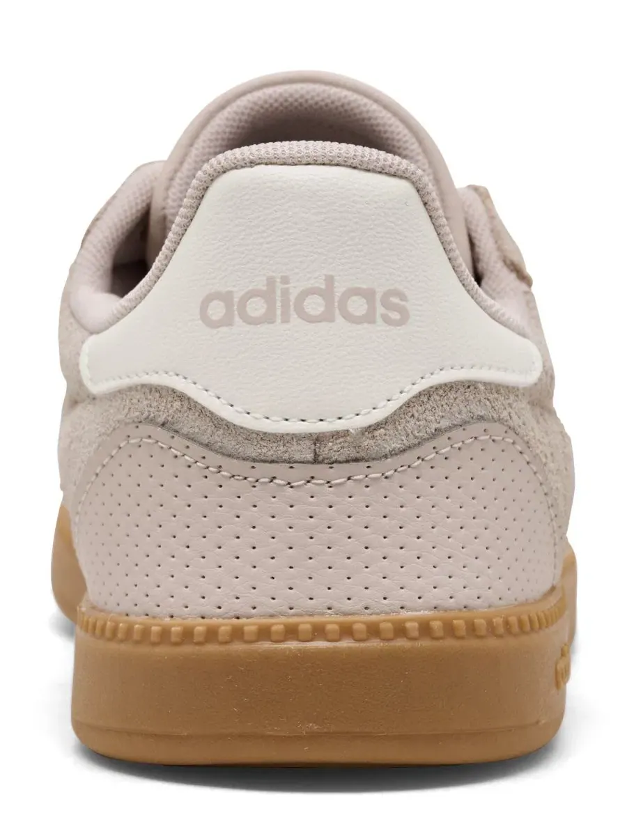 Кроссовки женские с леопардовым принтом, модель Breaknet Sleek adidas, Putty Mauve — изображение 4 из 6, белый