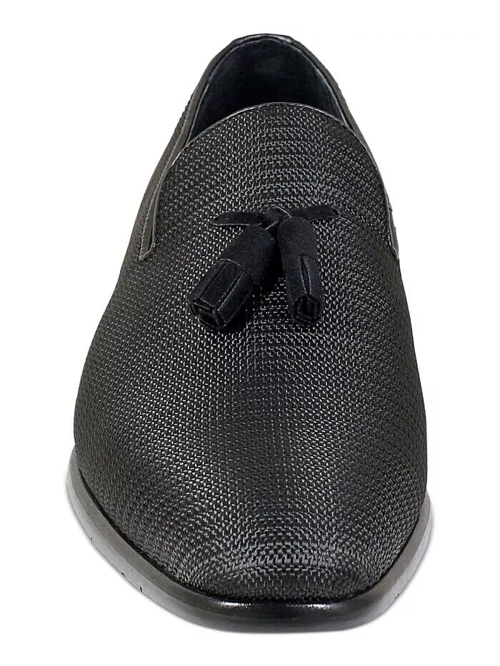 Мужские лоферы Tazewell Plain Toe Tassel Slip-on Stacy Adams — изображение 6 из 7, черный