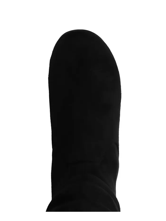 Женские сапоги Jayne Wide Calf Slochy до колена Journee Collection — изображение 4 из 5, черный