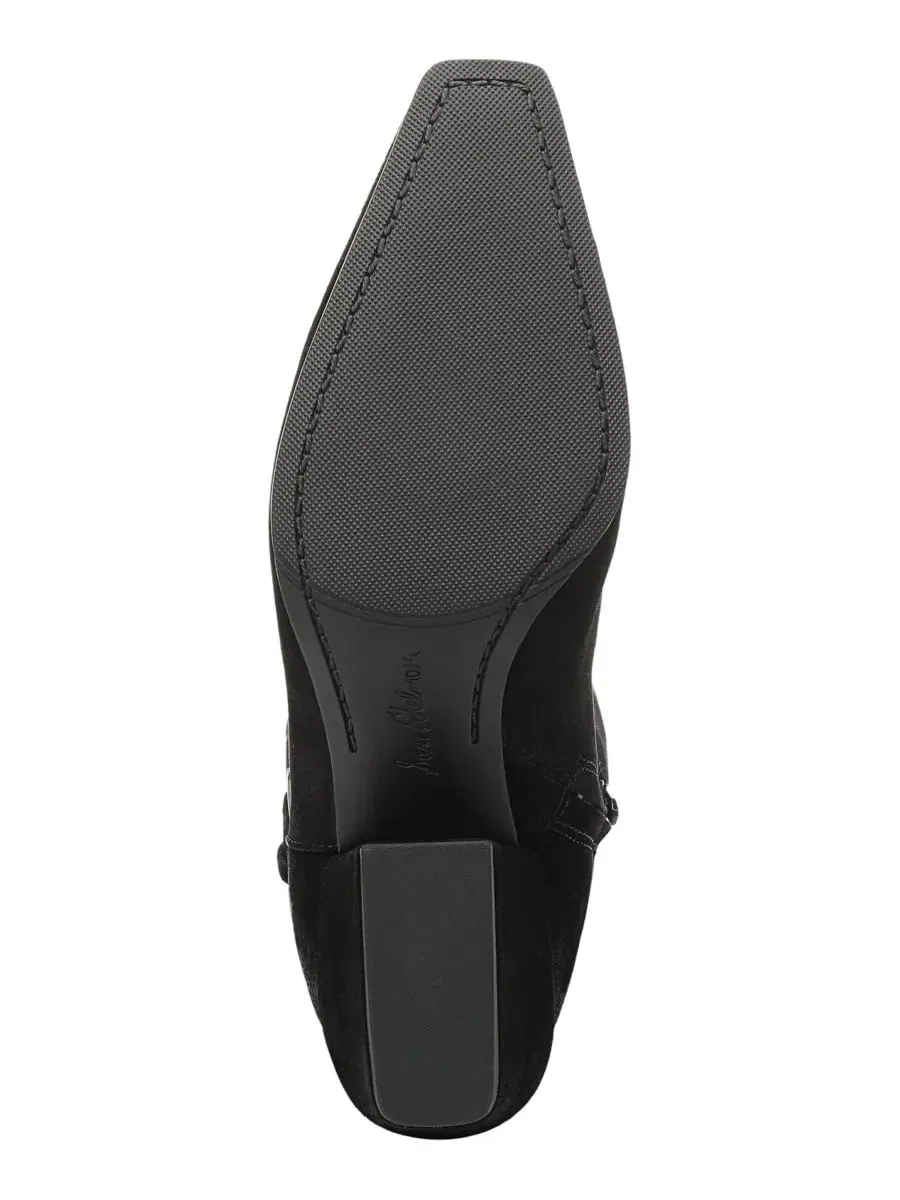 Женские сапоги-казаки с молнией Haisley Zipper Tall Boots Sam Edelman — изображение 5 из 5, черный