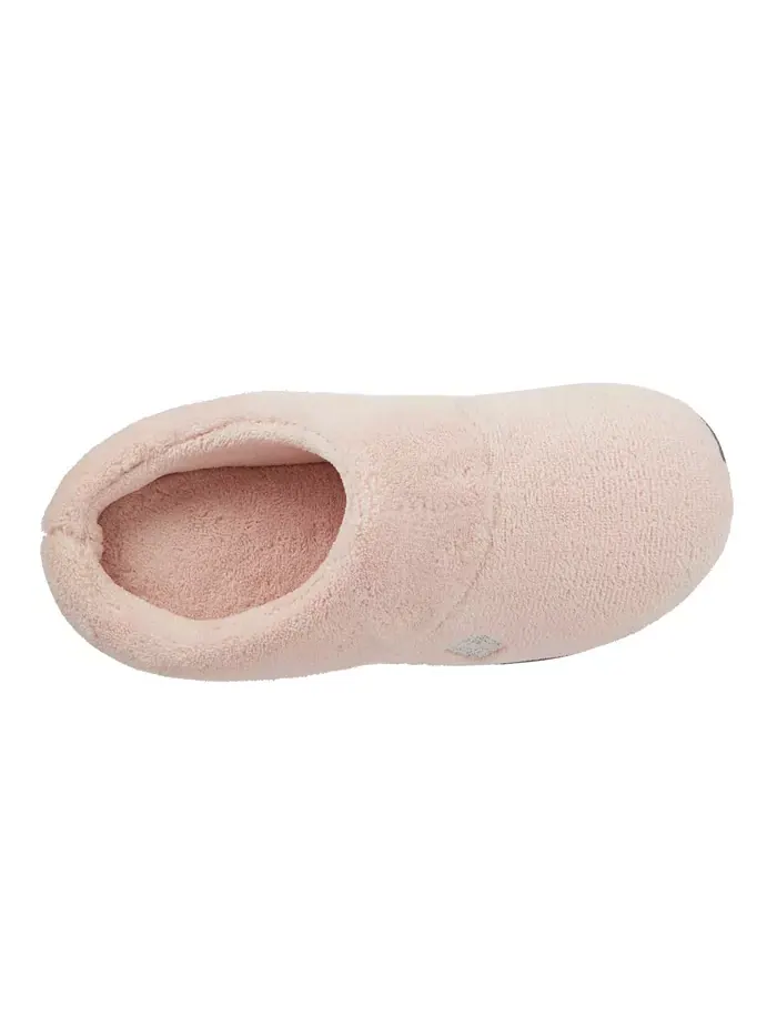 Женские спортивные тапочки с капюшоном из микротерри Isotoner Signature — изображение 2 из 5, песочный