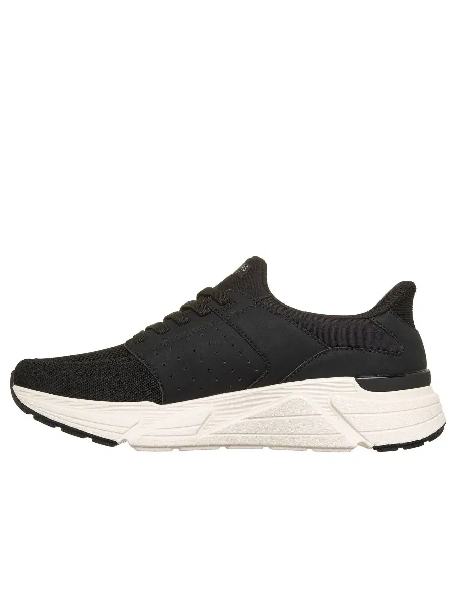 Мужские слипоны: Rovino Lite - Трикотажные повседневные кроссовки от Finish Line Skechers — изображение 3 из 6, черный