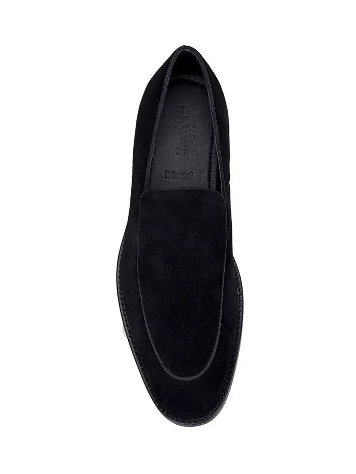 Мужские замшевые мокасины Craige Slip-On Anthony Veer — изображение 3 из 4, черный
