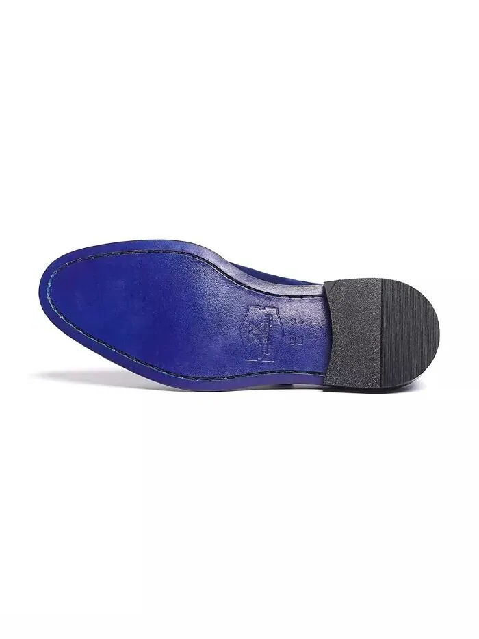 Мужские замшевые мокасины Craige Slip-On Anthony Veer — изображение 5 из 5, темно-синий