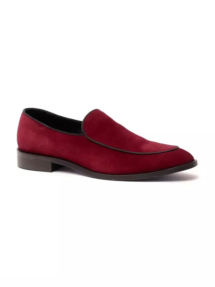 Мужские замшевые мокасины Craige Slip-On Anthony Veer — изображение 1 из 4, красный