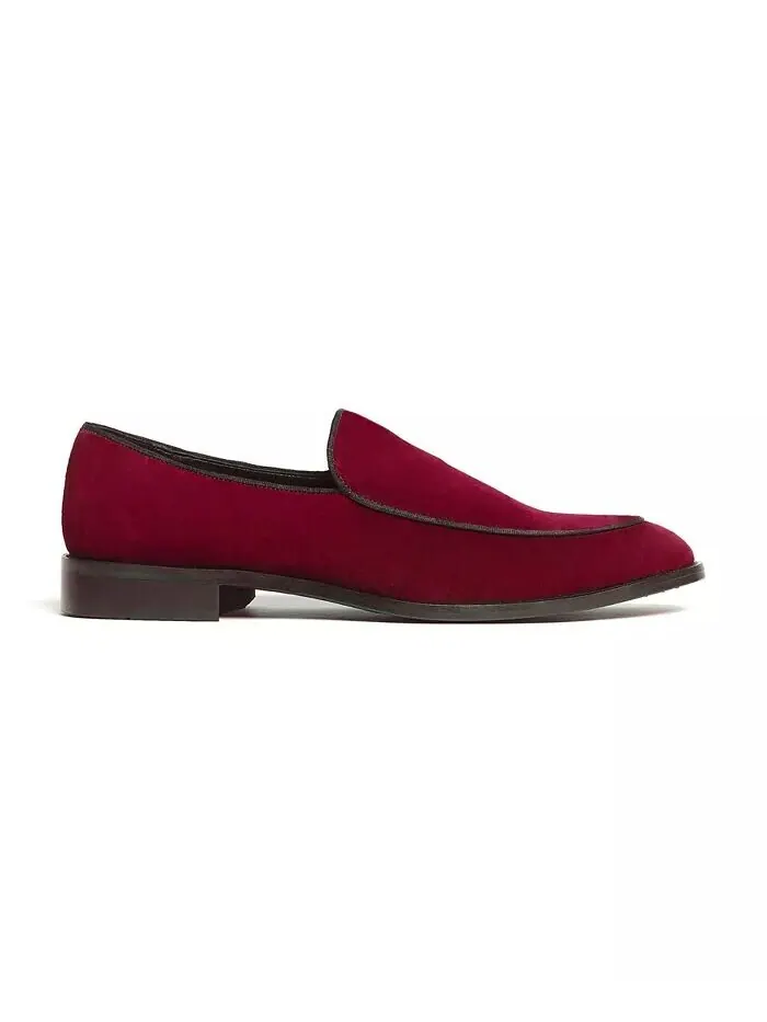 Мужские замшевые мокасины Craige Slip-On Anthony Veer — изображение 2 из 4, красный