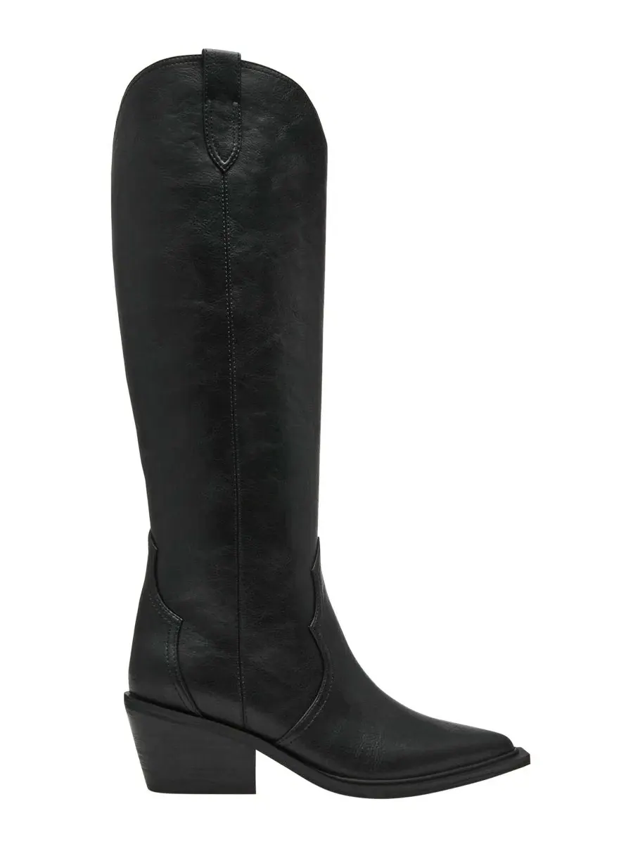 Женские сапоги-ковбойские Greva Tall Pull-On DV Dolce Vita — изображение 2 из 5, черный