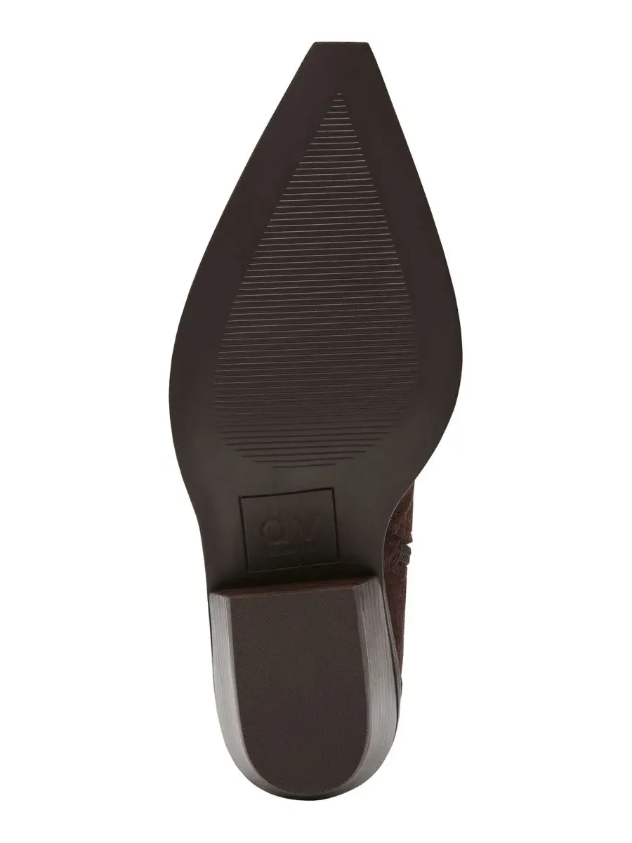 Женские казаки с узким мысом Greva Tall Pull-On Cowboy Western Boots DV Dolce Vita — изображение 5 из 5, коричневый