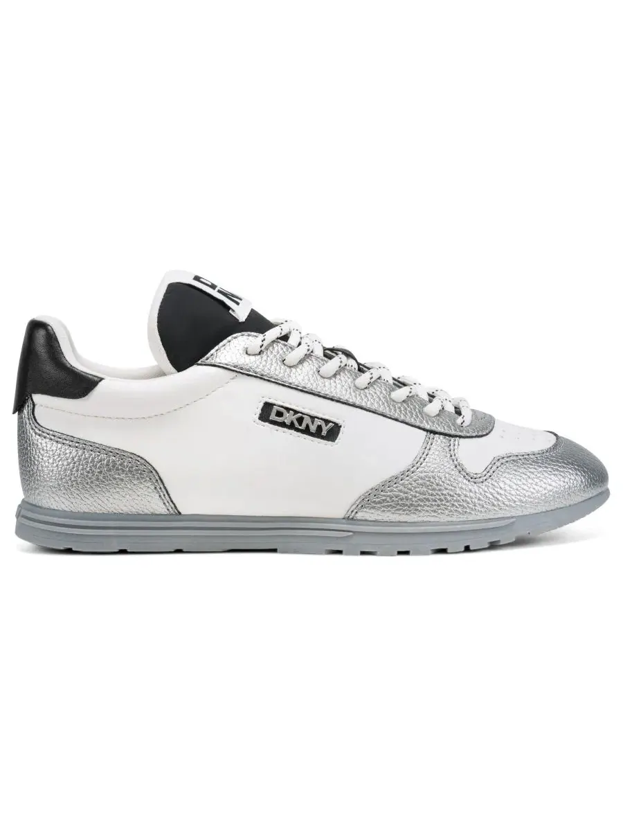 Кроссовки женские Amanda на шнуровке DKNY, Marshmallow Nickel — изображение 5 из 5