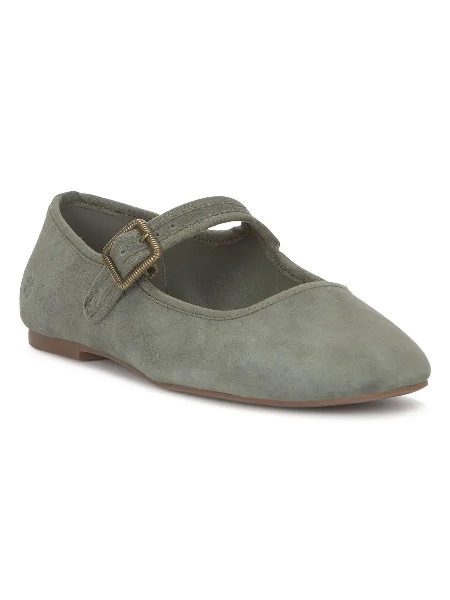 Мэри Джейн туфли на плоском ходу Tannyr Lucky Brand, Winter Mist Suede