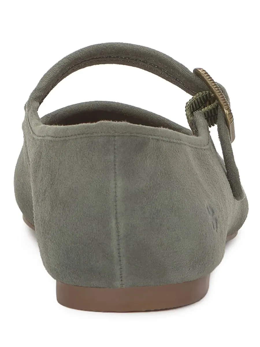 Мэри Джейн туфли на плоском ходу Tannyr Lucky Brand, Winter Mist Suede — изображение 3 из 5