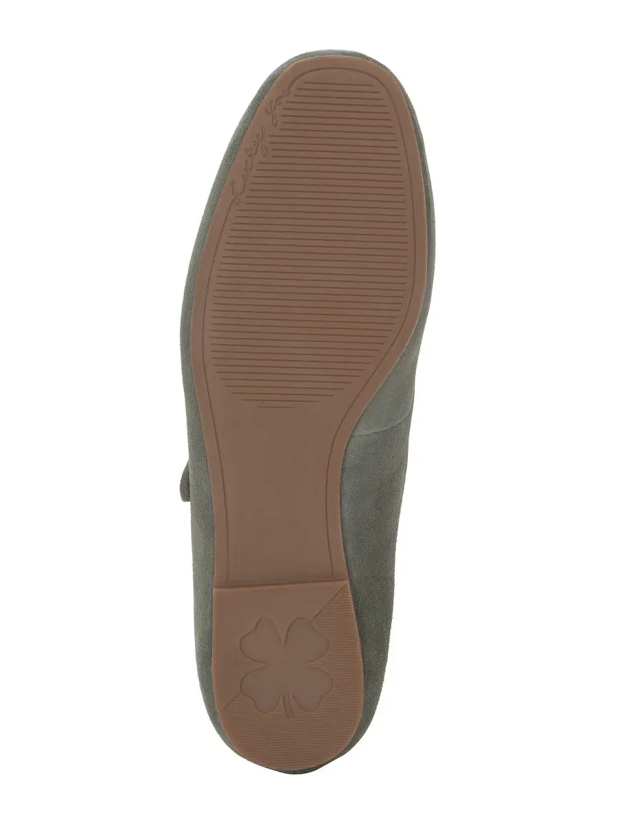 Мэри Джейн туфли на плоском ходу Tannyr Lucky Brand, Winter Mist Suede — изображение 5 из 5