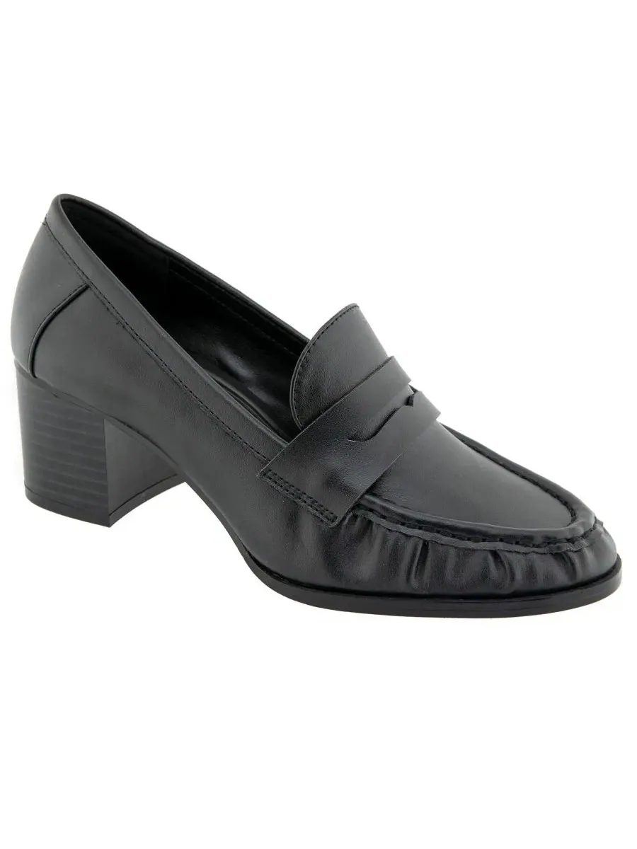 Женские лоферы на каблуке Koen High Heel Loafer BCBGeneration — изображение 1 из 5, черный