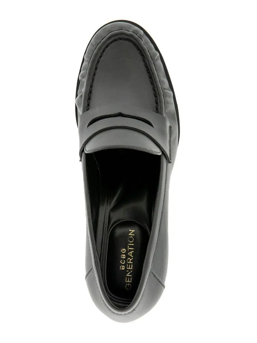 Женские лоферы на каблуке Koen High Heel Loafer BCBGeneration — изображение 4 из 5, черный