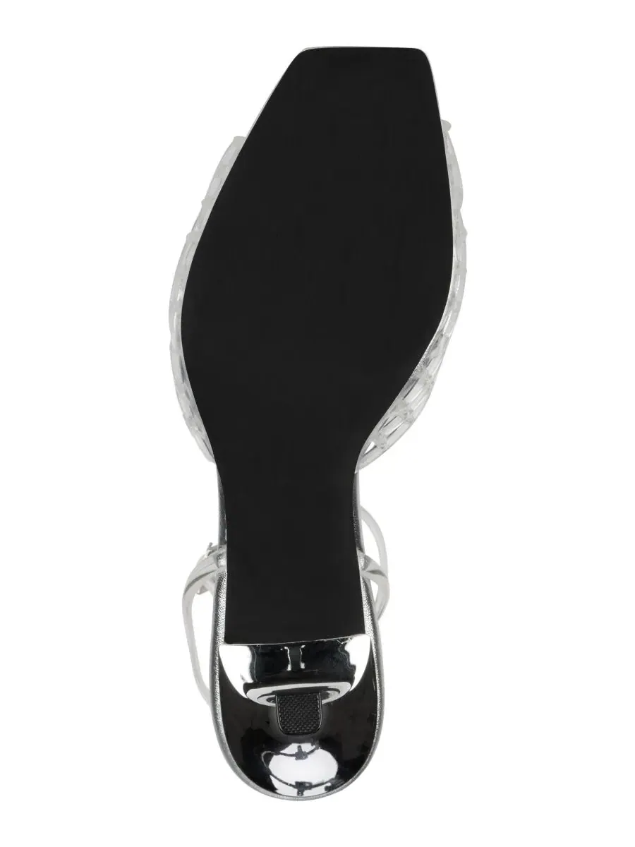 Женские сандалии Lattix Caged Jelly на среднем каблуке Jeffrey Campbell — изображение 5 из 5