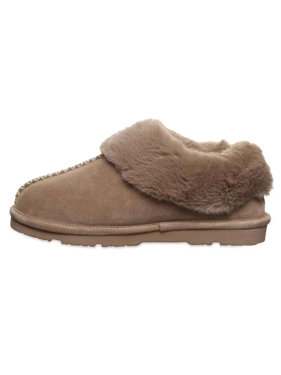 Домашние тапочки-слипоны из замши Bella BEARPAW — изображение 6 из 8, березовый