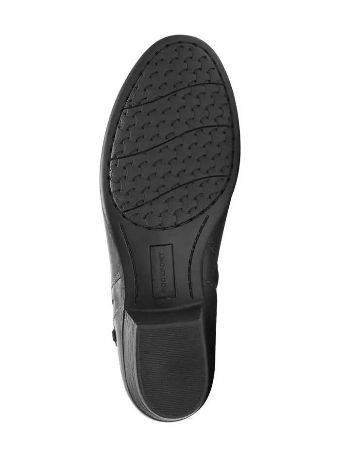 Женские кожаные ботильоны Carly Rockport — изображение 5 из 5, черный