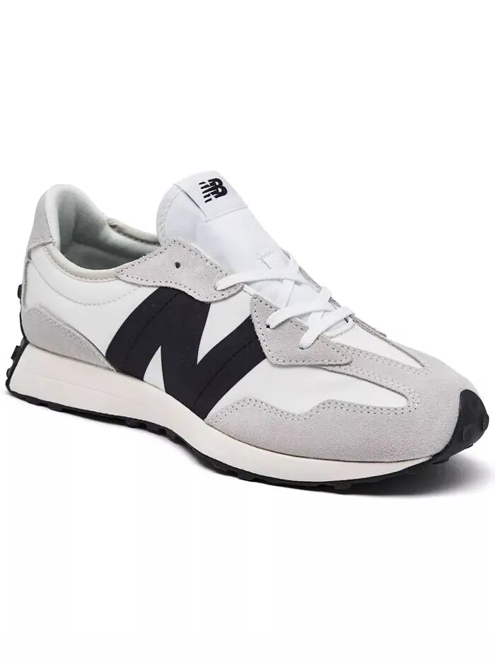 Повседневные кроссовки Big Kids 327 от Finish Line New Balance — изображение 2 из 6, серый черный